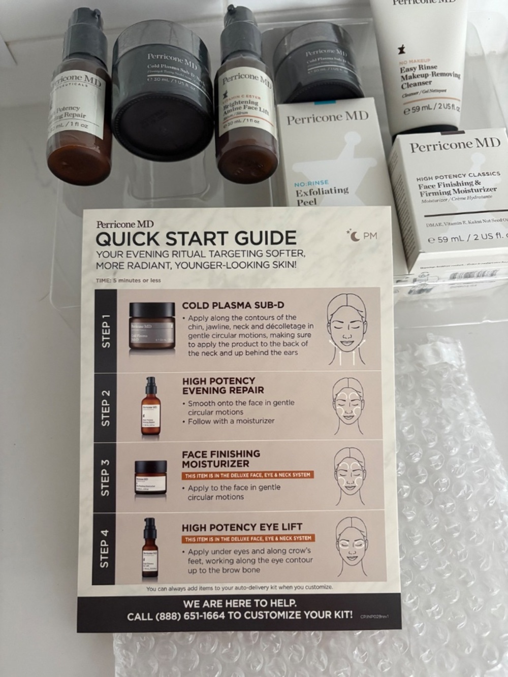 BRAND NEW Skin Care Perricone MD: Cold Plasma Sub-D Neck & Face Firming Kit - Picture 6 of 9